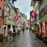 Clea Shearer Instagram - The most magical time in Switzerland, complete with a rainbow at the end of the day 🇨🇭Onward to France 🇫🇷