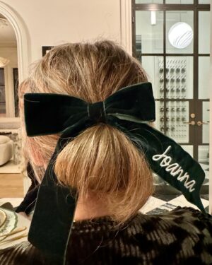 Clea Shearer Instagram - I had a last minute idea to throw a little birthday dinner in our new home, and it turned into such a special night with the best group of friends. Core memory 🍾 

Outfit: @veronicabeard 
Catering: @kristenwinston 
Florals: @the_florista_ 
Menus: @loveandlion 
Rentals: @pleasebeseatedrentals
