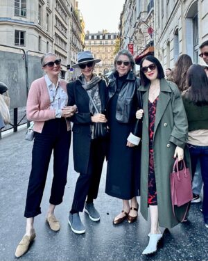 Clea Shearer Instagram - This trip meant so so much to me. It’s hard to put into words. Two years ago, our mom / daughter group had the most incredible time in Paris - and just months later, I received a cancer diagnosis that would change my life forever. The last time I was in Paris was with John, a year ago. And we had received my diagnosis just two days prior. We wandered the streets, and quite honestly, I felt dead inside. I could only picture myself in hospitals, with life altering surgeries and chemo with no end in sight. I cried every day. I remember walking into stores and thinking, “why buy anything? where am I ever going again? I’m fighting for my life - not getting dressed up.” 

And here we are, exactly two years later. I might look different, I might feel different, but I think I’m even happier than I was in 2021. My gratitude and appreciation for life knows no limits. Moments like this are not taken for granted. And unfortunately for John, I *did* find my way back to shopping 😂 

Xo, Clea