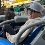 Clea Shearer Instagram – Christmas trip to Disneyland 🎄 We found our brick at the entrance that John and I got in 2005, ate pizza for every meal, and went on every ride possible. Sutton told me all about Groot and the Avengers (still have no clue), Stella *does* love the incredicoaster even though this photo shows otherwise, and John *does* hate the Matterhorn because his legs don’t fit in the bobsled. 🏰🎢🐭