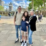 Clea Shearer Instagram - First full day in London and it did not disappoint. Stella and I were freezing though, so we ARE in Tower of London sweatshirts….