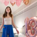 Clea Shearer Instagram – Happy 13th birthday to Stella Blue 🩷 You are beautiful and bright and caring and very close to being taller than I am. I love you more than the stars in the sky 💫✨⭐️ @stellablueshearer
