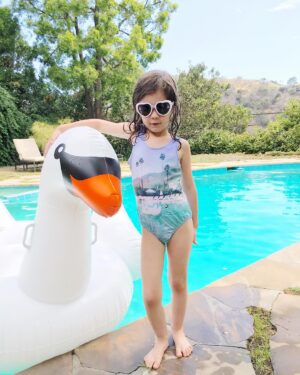 Clea Shearer Instagram - Happy 13th birthday to Stella Blue 🩷 You are beautiful and bright and caring and very close to being taller than I am. I love you more than the stars in the sky 💫✨⭐️ @stellablueshearer