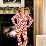 Clea Shearer Instagram – In our Christmas Eve best🎄 John was a reluctant participant, and I love it so much 😂 

My favorite pajamas ever thanks to @inmysundays @malloryervin ♥️
