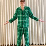 Clea Shearer Instagram – In our Christmas Eve best🎄 John was a reluctant participant, and I love it so much 😂 

My favorite pajamas ever thanks to @inmysundays @malloryervin ♥️
