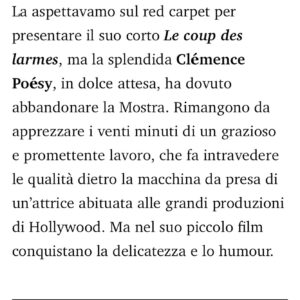 Clémence Poésy Instagram - GRAZIE @elle_italia ❤️