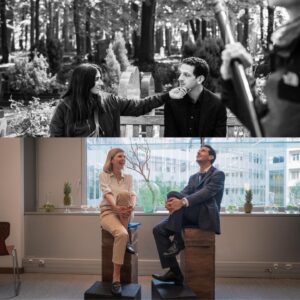 Clémence Poésy Instagram - Aujourd’ hui sort le film du merveilleux @rudymil avec les fabuleux @vincent_dedienne @geraldinenakach @rabahnaitoufella @johanndionnet anna cervinka @isabelle.nanty @karmannsam @sebastiencastro_off - fabriqué par une équipe de rêve et produit par @nolitacinema @delanteproductions 🧡  Ça s’ appelle « Je ne suis pas un héros » et j’ espère que ça vous fera autant rire que moi… sur mon cube…. 📸 @cedricroux @clairedemphoto
