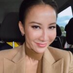 CoCo Lee Instagram - CoCo with friends in New York City @jjlin @luodanwang @jumiuswong @ralphlauren #RalphsClub #RLCollection #FW2019 #NYFW #RalphLauren #throwbacksunday