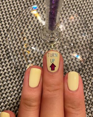CoCo Lee Instagram - My top pick for nail color for the hot summer that goes with everything is -  pale yellow with sassy art.  What color do u think is hot for the summer? #nails #summer #chic