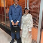 Coco Instagram - So happy to meet you @thombrowne ❤️🤍💙 Congratulations 20th Anniversary🎉