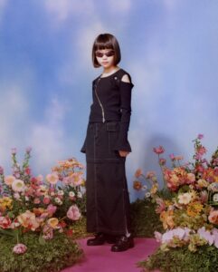 Coco Instagram - So happy to announce my first design works in collaboration with @maisonspecial_women I made 3 products that all have multiple designs which can be worn with your inspiration. 🪡DETACHABLE SLEEVE RIB TOP 🪡BOLERO & BUSTIER TOP 🪡DETACHABLE NYLON SKIRT Overseas shipping is available so please check it out🌏 10年後にクローゼットから出てきても着れるような風化しないデザインをイメージして作りました。ぜひ色んな着方を楽しんでもらえたらうれしいです💐 Photography: @fiiiiiish Hair make: @m_tokutoku Flower work: @yuuu_rinchiii_ Styling by me