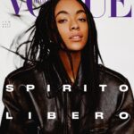 Coco Rebecca Edogamhe Instagram - Sorpresa💜 Onorata di essere sulla copertina di @vogueitalia , come prima attrice mulatta italiana. Questo è un sogno che si realizza per me, non è solo una copertina ma molto di più. Grazie di cuore al mio team che mi affianca dal primo giorno in questo viaggio e a @franragazzi per questa incredibile opportunità. Grazie a @anna.osei per la bellissima intervista. I hope you like it mom 🫂 Ph @alasdairmclellan Styled by @kphelan123 @nextmodelsmilan @othersrl @volver.actor
