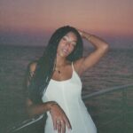 Coco Rebecca Edogamhe Instagram – Miss summer like crazy ❤️‍🩹🌅🧜🏽‍♀️