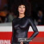 Coco Rebecca Edogamhe Instagram - Felt like a ❤️‍🔥🐈‍⬛ for @romacinemafest Thank you so much @othersrl @volver.actor @nextmodelsmilan