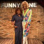 Cocoa Brown Instagram - Mannn what a weekend! If you missed it shame on you!! Me & @hollywood_gengen tore the Dayton Funny Bone a new one! Stay tuned for the next one! ALL IN THE FAMILY! #issavibe #standup #standupcomedy #comedian #contentcreator #meetingoftheminds #meetingofstyles #beautifulmusictogether #laughsnonstop #allinthefamily #yourfavoriteauntie #cocoabrownonefunnymomma #missrenee #wedidthat