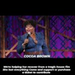 Cocoa Brown Instagram - SPECIAL EVENT NEXT WEEKEND COCOA BROWN had a tragic fire at her home. She lost everything. Help us help her as she deals with this by buying a ticket. Even if you can not attend. Proceeds go to her recovery fund DAMONWILLIAMSCOMEDY.COM