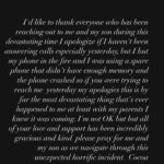 Cocoa Brown Instagram – Thank you for all your love, concern & support . Please continue to pray for us. #cocoabrownonefunnymomma #phoenixsworld #ππΎβ€οΈ