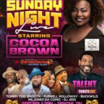 Cocoa Brown Instagram - NEW JERSEY! You got NEXT! This weekend! Two shows! Two locations! So there’s NO EXCUSE not to come get this FUNNY! Hosted by my brother from another mother @talentdacomedian featuring a lineup of some of funniest folks to hit a stage! So GET THOSE TICKETS! LET’S GOOOOO! #livecomedy #standupcomedy #funnypeople #newjersey #cocoabrownonefunnymomma #letsgo #issavibe