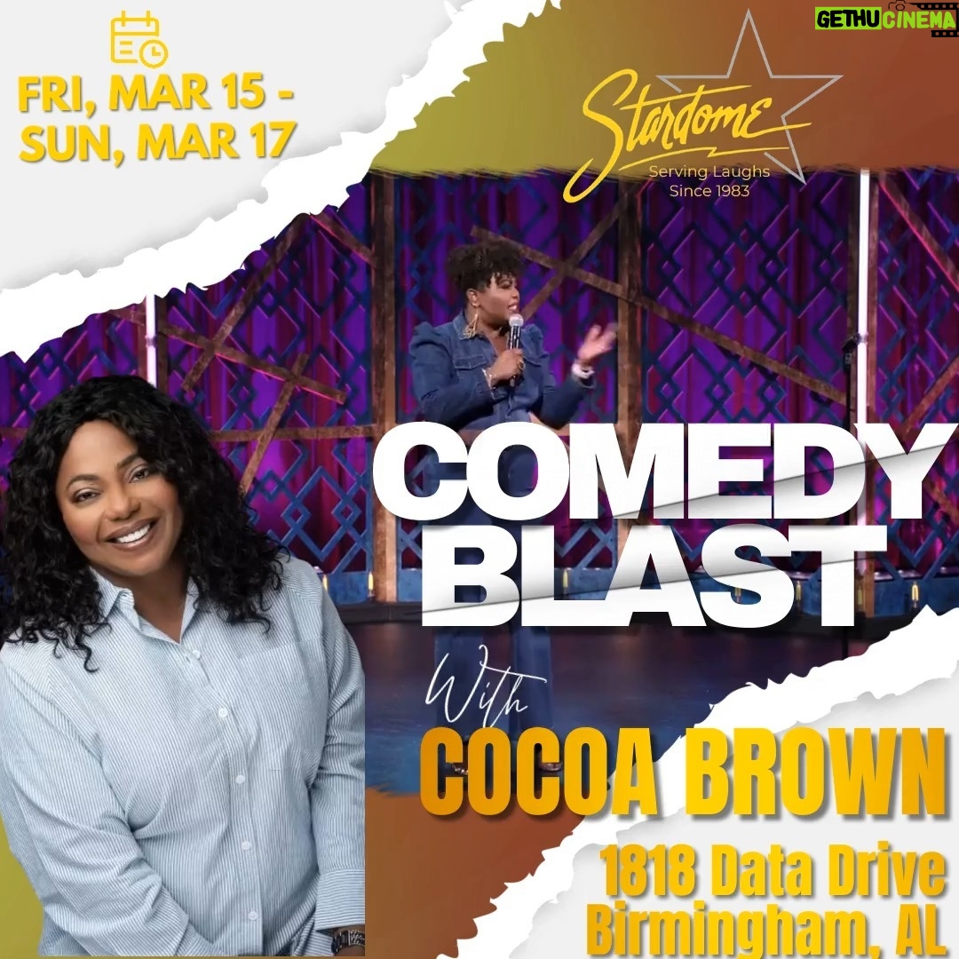 Cocoa Brown - 709 Likes - "Strength doesn't come from what you can do. It comes from overcoming the things you once thought you couldn't." ๐ชโจ
๐โจ Excited to share a moment of triumph with all of you! ๐โจ
Hey Yall !! I'm thrilled to announce that I'll be hitting the stage at The Stardome in Birmingham, AL from March 14th to 17th! ๐คโจ
This journey hasn't been easy, but every setback has only fueled my determination to rise above and pursue my passion for comedy. ๐ฅ๐ซ
As many of you know, life throws us curveballs, but it's how we swing that defines us. It's been a journey filled with ups and downs, but I've embraced every challenge and used it to fuel my growth. ๐๐ช So, to see myself rising from those tough times and stepping onto that stage to deliver some laughter fills me with immense joy and gratitude. ๐โค๏ธ
I owe a huge thank you to all of you for your unwavering support and encouragement. Your belief in me has been a constant source of strength throughout this journey. ๐โจ
So, mark your calendars and come join me at The Stardome for a night of laughter, love, and overcoming hard times together. Let's make memories and share some laughs as we celebrate life's victories! ๐๐ See you there! ๐๐ค
#BirminghamComedy #OvercomingHardTimes #GratitudeJourney#CocoaBrown #comedyshow #onefunnymomma #stardomecomedyclub