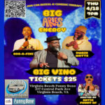 Cocoa Brown Instagram - We support our family over HERE! VA stand up and go support my brother @bigvinocomedy tonight @funnybonevb so 757 get them tickets now!✊🏾 #family #Comedy #StandUpComedy #funnybonevabch