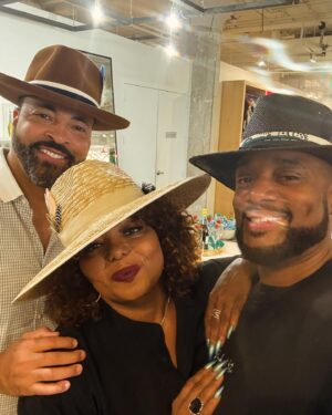 Cocoa Brown Instagram - We had a timeee to today! Thank you @fruitionhatco for hosting @malikwhitfield @timonkdurrett and I today and gifting us the most INCREDIBLE, CUSTOM MADE 🎩! You couldn’t tell us nothing!😂😂😂#hats #fedoras #brims #custommade #blackowned #poncecitymarket #atlanta #actorslife #swipeleft #911 #queensugar #temptations #forbetterorworse #iflovinguiswrong #bet #vh1 #fox #ownnetwork #westillworking