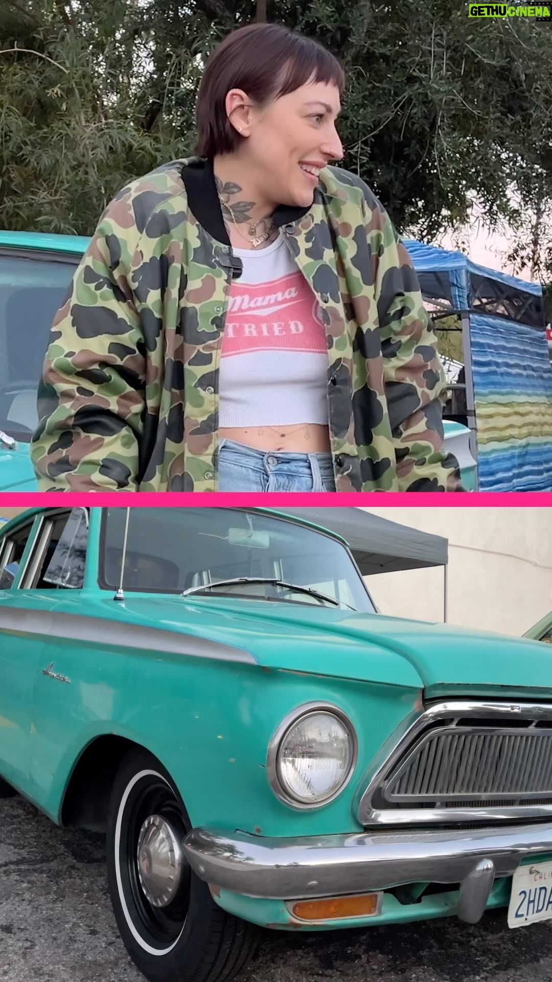 Cody Renee Cameron - 14.6K Likes - ⚡️STOKED for @moonhoney.vintage ‘s 1963 AMC Rambler American’s maiden voyage at @paradiseroadshow ! Check out full interview & car tour on the @IronPonyShow 🔗 Link in bio. www.youtube.com/@ironponyshow
@ironponyshow
Hosted by @heyitscodee
Filmed by @jigger.la
Edited by @rach.mclach
Crewed by @the_marvelous_kate
Special Guest @moonhoney.vintage
#ironponyshow #paradiseroadshow #classiccar #1963amcrambleramerican #acehotelpalmsprings