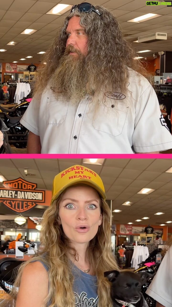 Cody Renee Cameron Instagram - New Episode of the @ironponyshow out now! We take a bike tour of @blackdiamondhd ‘s very own Shad Zimbro’s rockstar road guide build and dive into some crazy riding stories! Check out full interview! 🔗 in @ironponyshow bio! Produced & Hosted by Cody Renee Cameron Produced & Filmed by @jigger.la Storyboarded & Edited by @rach.mclach Special Guest Shad Zimbro #IronPonyShow #RoadGlide #HarleyDavidsonRacing #MoonshineHarleyDavidson #BlackDiamondHarleyDavidson