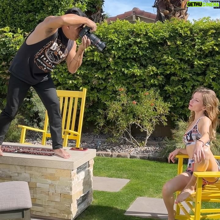 Cody Renee Cameron Instagram - Gosh, there are just so many ways you can sit in a chair, & none of these are it πͺwhatβs your favorite chair activity?π πΈ @blurredlines.la π @psdunderwear πΉ@the_marvelous_kate