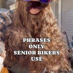 Cody Renee Cameron Instagram - If you say THESE you must be over 75 years old & have AARP. What other phrases you got?! #harleydavidson #motorcyclemafia #sportstersquad #bikerbabe #bikerchicks #bikerman #oldtimers