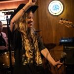 Cody Renee Cameron Instagram - Had a blast performing at @desertfivespotla with the incredible house band! The energy was electric! ⚡️ Thanks so much to @ryanposner for inviting me @beardbates for hosting & the band for being badass! Also to my incredible friends who always show up for me especially @daretaylorofficial & @carlottachampagne and @happiertrigger for these dope photos! ❤️ Yeehaw!