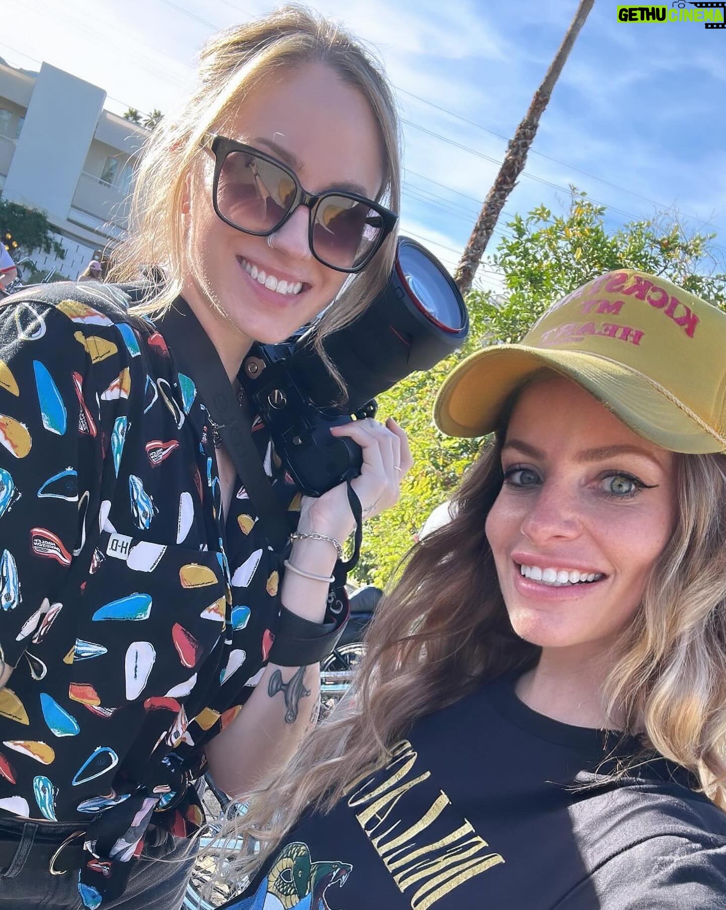 Cody Renee Cameron Instagram - Obsessed with women in the motorcycle community who support other women! @mrs_verhiel of @dellacrewco reached out to me 1 day and we had the loveliest convo about admiration, respect, & motorcycles. She said “I love what you’re doing how can I help?!” & I was blown away, because I thought, “GIRL, I love what YOU’RE doing SHEESH! What a BADASS! How can I be of service to YOU?!” She’s traveling around the world doing stunt shows & repping her dope motorcycle lifestyle clothing brand; I’m doubling for riders in tv shows and traveling around filming this motorcycle adventure show. We don’t see each other as adversaries, but rather as allies! She hooked me up with @mz.briwhite at @paradiseroadshow to snap some photos rocking her apparel and of course I was happy to oblige! I figure anyone she’s working with has to be just as cool & of course turns out Bri is just as rad and talented and supportive and it blows my mind how the web of support grows if you’re just out there being authentic, and open-minded, and humble. Keep creating, keep being kind, & the universe will open up to you! ❤️⚡️💀 and go check out @dellacrewco gear!!! 😎 Also rockin’ my @shewolfmotoco hat- another badass motorcycle ridin’ lady out here making the world a better place! 😻 Photocred @mz.briwhite Event @paradiseroadshow