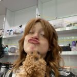 Colby Minifie Instagram - @theboystv finale is out and here is your weekly supply of random bts pics with these clowns including: a dress that didn’t make the cut for obvious reasons: Claudia with evidence of me spitting rotten sunflower seeds out the window of my car: my own hair I accidentally ripped out: and some of the set dogs that keep us alive—Raven, George and Minnie2. Binge it now my friends!!! It’s wild