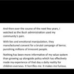 Colby Minifie Instagram - @smilesguthrie wrote this weeks ago and I’ve reread it many times since. It feels to me like a sentiment that deserves amplification. The violence on October 7th was abhorrent. And the continued cycle of violence on civilians must be broken. Here are some organizations you can donate to if you’re so inclined. @doctorswithoutborders and @chooselove both give care where it is needed.