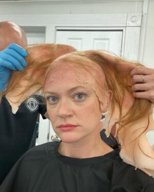 Colby Minifie Instagram - 🧨SPOILERS🧨 don’t swipe unless you wanna see way too many videos of the prep for THAT MOMENT in the finale of @theboystv. I loved every minute of this process, especially bc of the wonderful team lead by @zeelowcee at @mastersfx1 and @audrey_barrett and my dear @tori.binns and getting my head dipped in glue. Enjoy!