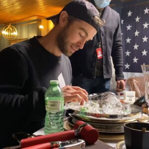 Colby Minifie Instagram - In honor of another wild episode of @theboystv dropping today, here are some bts of last week’s goodies :) major props to the props department who made edible octopus ink for Deepster and tons of vegan shellfish for your girl to eat all damn day. I was so happy to have Aya back, prosthetic and all. @erinelairmoriarty being the dream she is. AND look who I found as young Stan Edgar! My buddy from high school Justin Davis! *more goodies tonight* on @primevideo