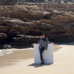 Collien Ulmen-Fernandes Instagram - …the dangerous life of a fashion-model. 😱