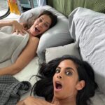 Collien Ulmen-Fernandes Instagram - Dream coming true: Bettszene mit @birthe_wolter 🔥 🔞 🙀