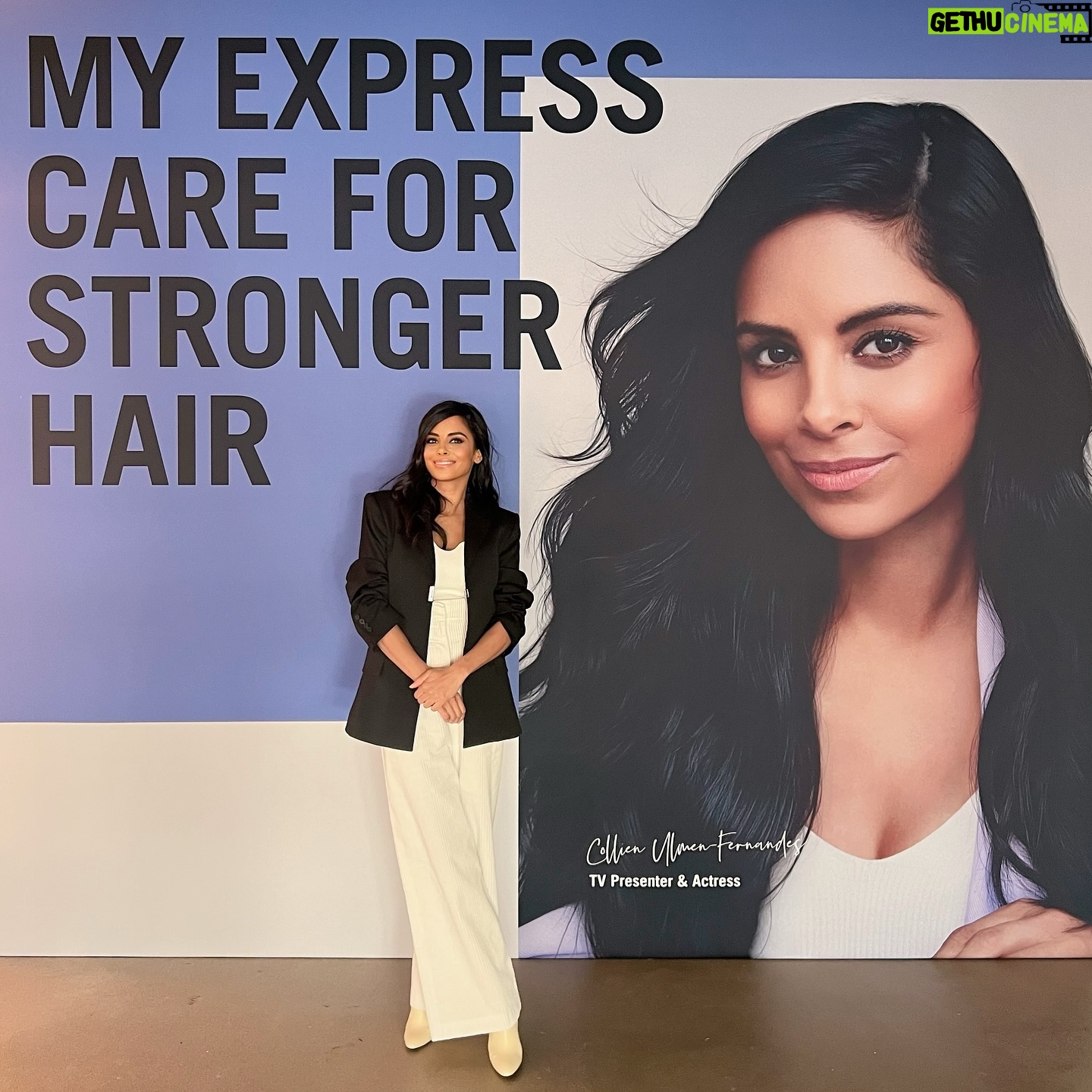 Collien Ulmen-Fernandes Instagram - Collien und Collien. Vorstellung der neuen internationalen Schwarzkopf-Werbekampagne in Berlin. Mit cooler Testimonial-Girlgang: @dianekruger @anaivanovic @theminianden @swalina @alli.alli.alli.alli @nazaneckes