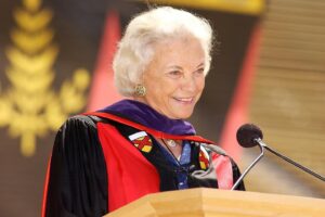 Condoleezza Rice Instagram - Remembering today the legacy left by the first woman to serve on the Supreme Court, Sandra Day O’Connor.  She was a Stanford University alumna and spent her post-court years advocating for civics education for all Americans — particularly youth. She was an important trailblazer in the American story and a friend. Rest in Peace.