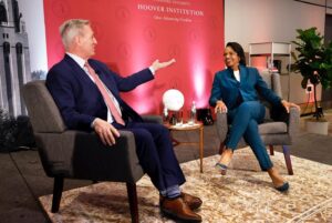 Condoleezza Rice Instagram - The @hooverinstitution convened in Washington this past week for discussions on some of our nation’s challenges and opportunities. Thank you to all who joined us including Justice Amy Coney Barrett; Speaker Kevin McCarthy; Secretary of Commerce Gina Raimondo; Maryland Governor Wes Moore and Senator Tom Cotton.