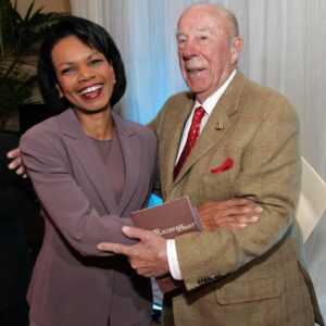 Condoleezza Rice Instagram - Secretary George Shultz loved his country and loved serving it – whether on the battlefields of World War II or the gilded rooms of diplomacy in foreign capitals around the world. He was a great American statesman and a true patriot in every sense of the word. In his 100 consequential and well-lived years, George made an impact. He will be remembered in history as a man who made the world a better place.
 
Now, we will have to carry on the work that George challenged us to do – to love freedom and opportunity and to never lose a thirst for learning. May he rest in peace. (📸: AP)