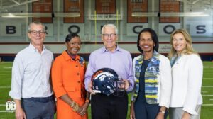 Condoleezza Rice Instagram - It was a special day, joining the @broncos organization as part of the Walton-Penner Family Ownership Group.

Football teams can be a source of unity, common purpose, and pride, and I look forward to again being a part of the Denver community and all that the Broncos mean to it.

The organization has a heritage and tradition of winning, and the goal now is to build on that, and to continue it in a way that makes for a bright future. Go Broncos!