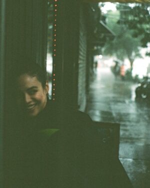 Conor Leslie Instagram - My brother & I took these of each other during a recent & aggressive summer rainstorm neither of us were prepared for. 
The 1st & 3rd were taken on film. 
The 2nd & 4th, taken on this tiny handheld computer we all use every day. 

And while the first you can only see half my face and the exposure isn’t quite right, and the third, he’s blurry and out of focus… I prefer both the film ones to the digital ones. 

Maybe that’s the unpopular opinion today. 

And yes, I still take a zillion photos on my iPhone. But I took comparison photos just to see them side by side and it proved, if I had to choose:

Film>digital any day.