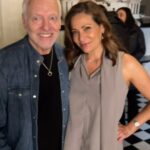 Constance Marie Instagram - My #MCM the amazing @mrpeterframpton ✨🤘🏽🎸✨ Peter and I toured together waaaay back in 1987 for David Bowie’s “Glass Spider Tour” (see pic) I had never actually SEEN him perform because, I was always on stage as well!! I haven’t seen him in person in 37 years, but he was just as funny, warm & unbelievably talented as I remember!! ✨ His #NeverSayNeverTour is amazing!! It was raining buckets and 49 degrees!!! Even so, the audience was packed!! Peter and the band were SO GOOD, the audience DIDN’T CARE! His version of David’s Rebel Rebel has me in tears! ✨🎸✨🤘🏽✨ In 1987 I was always remember him being kind to a me, a young 21 year old dancer who was completely inexperienced to the rock and roll world. His sense of humor was the best!! 💕 He truly is a magnificent talent. And he deserves to be in the Rock ‘n’ Roll Hall of Fame! And HE IS NOMINATED THIS YEAR!! Please vote for Peter to be inducted! Today is the last day of voting!! The last photo is a QR code to voting! YOU can vote! (LINK IN MY BIO) ✨💪🏽✨ #ManCrushMonday #PeterFrampton #NeverSayNeverTour #RockandrollLegend #RockAndRoll #rockandrollhalloffame #1987 #GlassSpiderTour #ConstanceMarie #Dancer #Vote #Monday #MotivationMonday