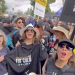 Constance Marie Instagram – #Latinasactingup showed up and made some
noise!!! This is how we started, and THIS is what we will continue to do-SHOW UP. We show up for each other, our community, our Unions!! We raise the volume and raise visibility. We stand  in solidarity with our crew brothers & sisters. Without the crew…nothing moves. Y punto. ✊🏽🙌🏽💪🏽
📸Thank you @londonentertainmentgroup @iamjerryjerome @annettemlesure 
•
•
#unionstrong
#solidaridad 
#latinas