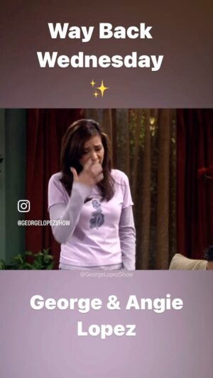 Constance Marie Instagram - #waybackwednesday 
George and Angie Lopez…. Always makin the funny!
One of my favorite scenes,,, it really shows the relationship and Angie always trying to help.
She’s also my #womancrushwednesday 
PS! What do you think of that burp?✨💪🏽✨
✨😂✨💪🏽✨🎉✨
#GeorgeLopezShow
#GeorgeLopez #ConstanceMarie #GeorgeAndAngie #Funny #FunnyIsFunny #SitCom #Family #RepresentationMatters #Wednesday #Fyp #Latino #Latina #WcW
.
.
#Repost @georgelopezshow