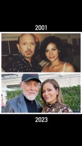 Constance Marie Instagram - Flashback Friday. So wonderful running into this lovely man after so many years!! Hector Elizondo!!! I was blessed to work with him in 2001 on the movie “Tortilla Soup” ✨🥗🍗🥙🥘✨ He is legendary! His career spans 50 years!!! I learned so much watching him work!! Such a great actor and a sweet human! If you haven’t seen the movie, it’s about family, fun & the struggles of being a #GirlDad 😂 Check it out! #TortillaSoupMovie #HectorElizondo #RepresentationMatters #Latino #Latina #Latinx #Latine #FlashbackFriday #Friday #fridayvibes