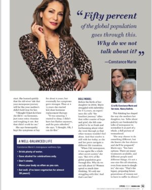 Constance Marie Instagram - Thank you @webmd for helping to spread the news!!
Menopause is a normal, natural part of life!
It just like puberty but in reverse!!!
The more we normalize having healthy dialogue about it HELPS bring understanding to a very important time of
life! 
And, furthers a dialogue and 
empowers women to advocate for themselves!
✨💪🏽☀️🎉💖✨
#ThankYou
#ThankfulThursday #WebMD #menopause #Women #WomensHealth #WomensRights #Gratitude #Thursday #Latina #LatinasActingUp #BeTheChange #ShineALight