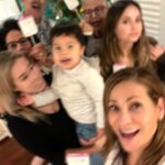 Constance Marie Instagram - From our family (who can’t stand still) to yours…… Wishing you only good vibes✨ And a Covid free MERRY CHRISTMAS ✨🎄💖✨ #NocheBuena #Sunday #Family #FamilyTime