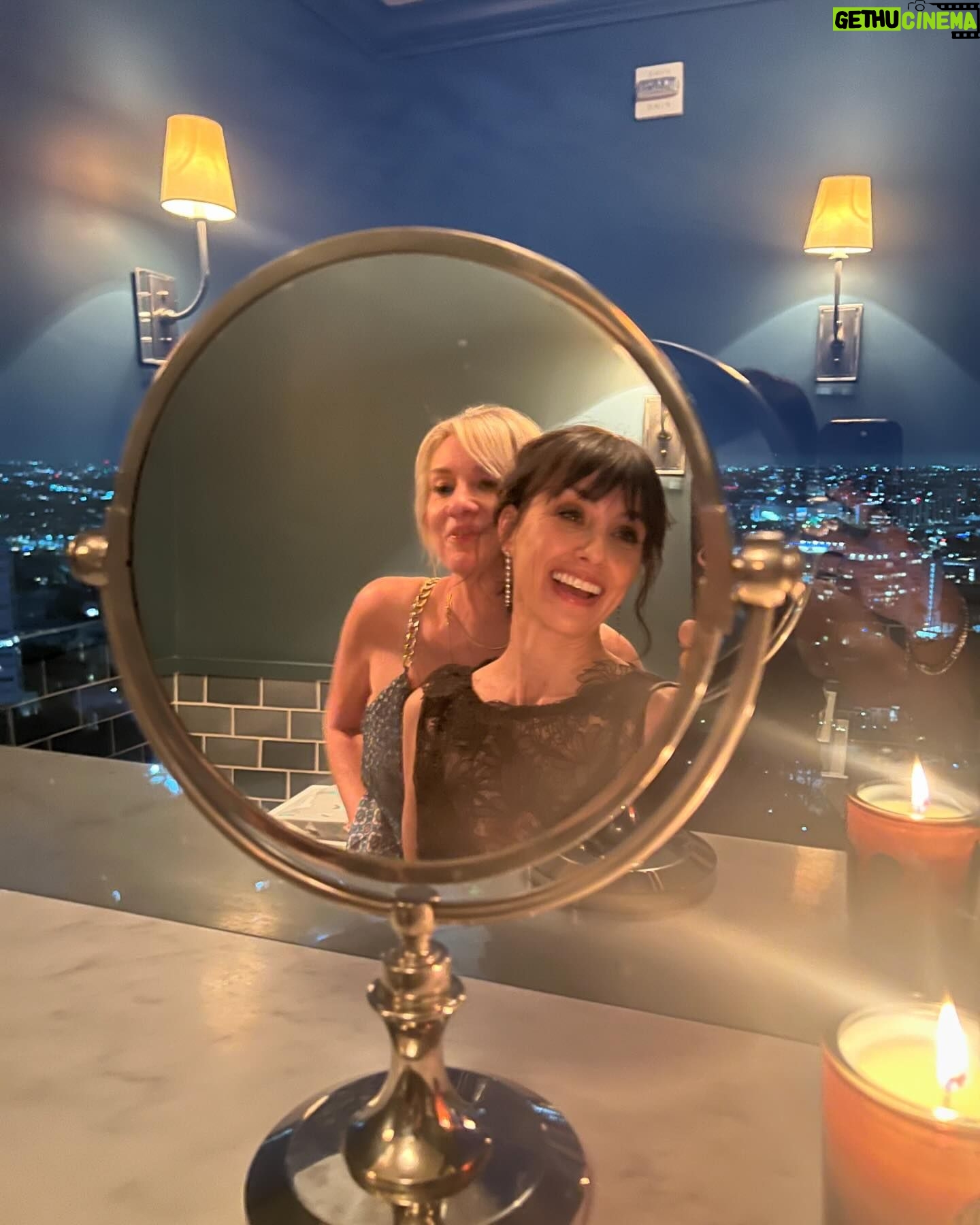 Constance Zimmer - 2.2K Likes - I got dressed up for my best friend to celebrate her work on #theholdovers at the Oscars! Loved this @united_wood outfit! Loved this glam @violetartistry! Loved the @mayabrenner diamonds!! Loved this night with my bestie of over 25 years! Loved celebrating Hollywood!